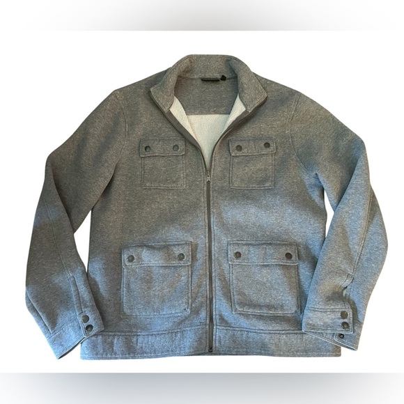 Marc Anthony Light Gray Shirt Jacket - Picture 1 of 7